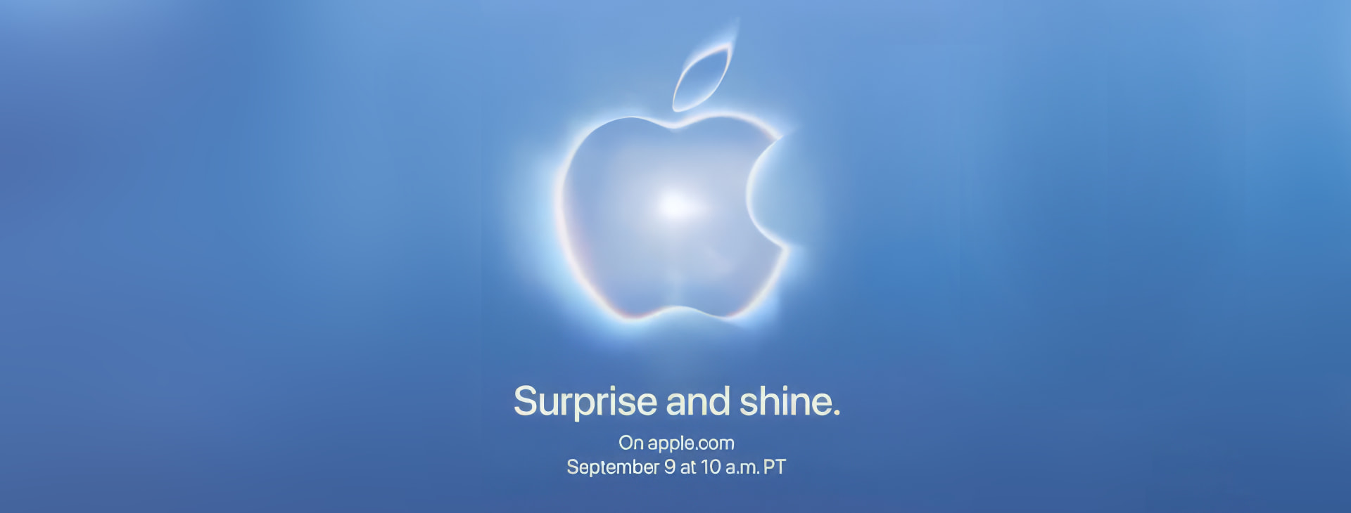 Apple Surprise and Shine event artwork
